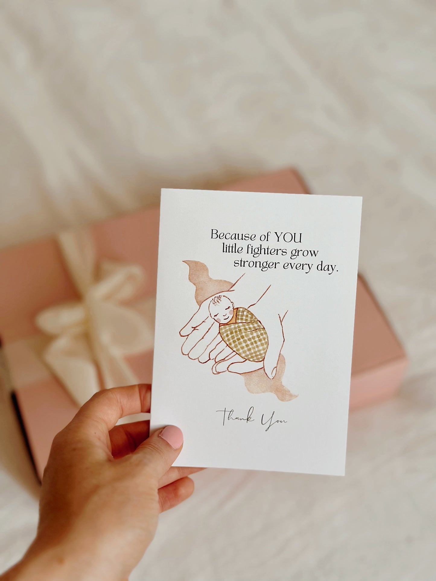 Nurse/Doctor Thank you Greeting Card