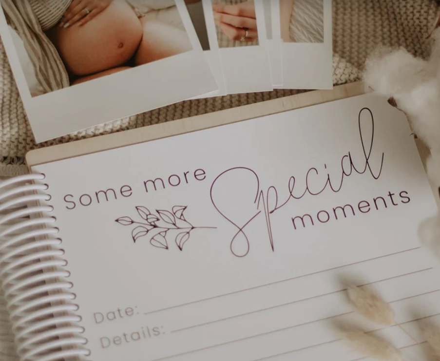 Your Story - A Wooden Baby Memory Book