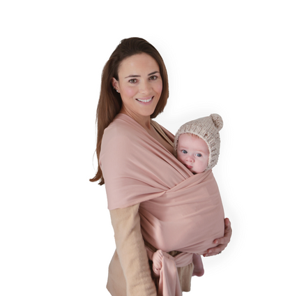 Mushie Baby Carrier Wrap - BLUSH